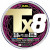 Шнур Duel Tx8 300m 5Color 24.9kg 0.30mm #3.0 (H4345-5C), 1995.00 грн.