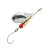 Блешня Cormoran Bullet Single Hook №1 3g #Silver (50-85001), 56.00 грн.