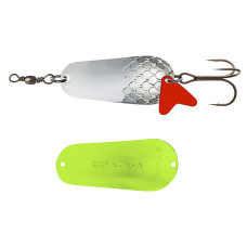 Блесна Cormoran CORA-Z 67mm 30g #Silver/Chartreuse (50-860330)