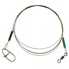 Поводок стальной Cormoran 1x19 Wire leader 30cm 12kg 2pcs (75-34120)