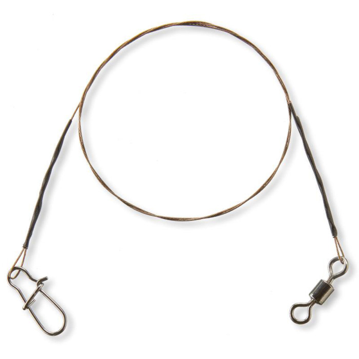 Повідець сталевий Cormoran 1x7 Wire leader 50cm 15kg 2pcs (75-22150)