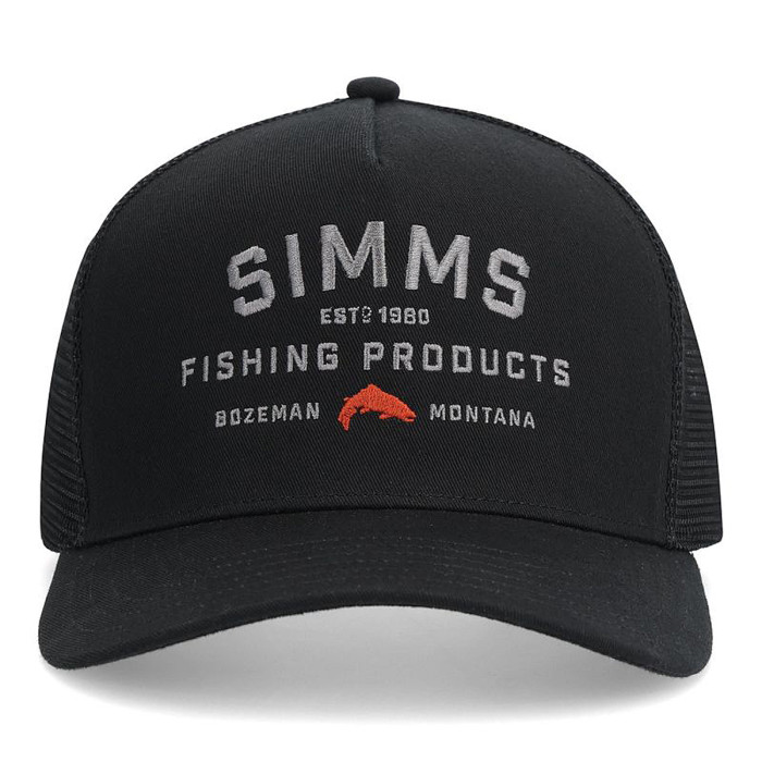 Кепка Simms Double Haul Trucker Black (14035-001-00)