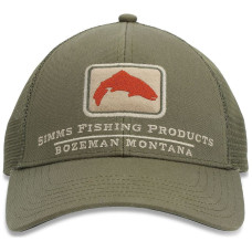 Кепка Simms Trout Icon Trucker Riffle Green (12226-1150-00)