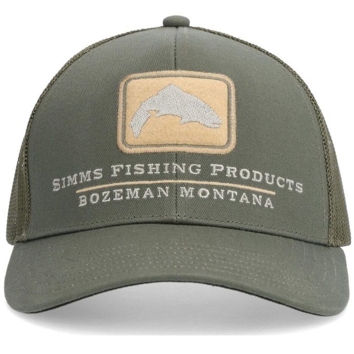 Кепка Simms Double Haul Icon Trucker Smokey Olive (14032-1068-00)