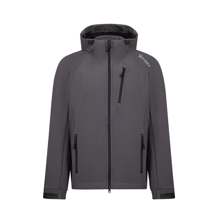 Куртка Viverra Softshell Infinity Hoody Grey XXXL (РБ-2264964)