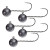 Джигголівка Jigger Fudo AB Jig 2/0 3g 5pcs (JHH-FU2/0-3), 120.00 грн.