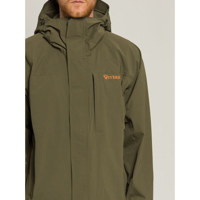 Куртка мембранна Viverra 4Stretch Rain Jacket Olive M (РБ-2270335)