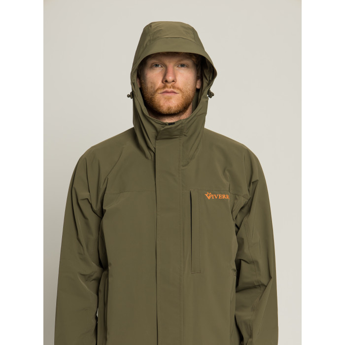 Куртка мембранна Viverra 4Stretch Rain Jacket Olive M (РБ-2270335)