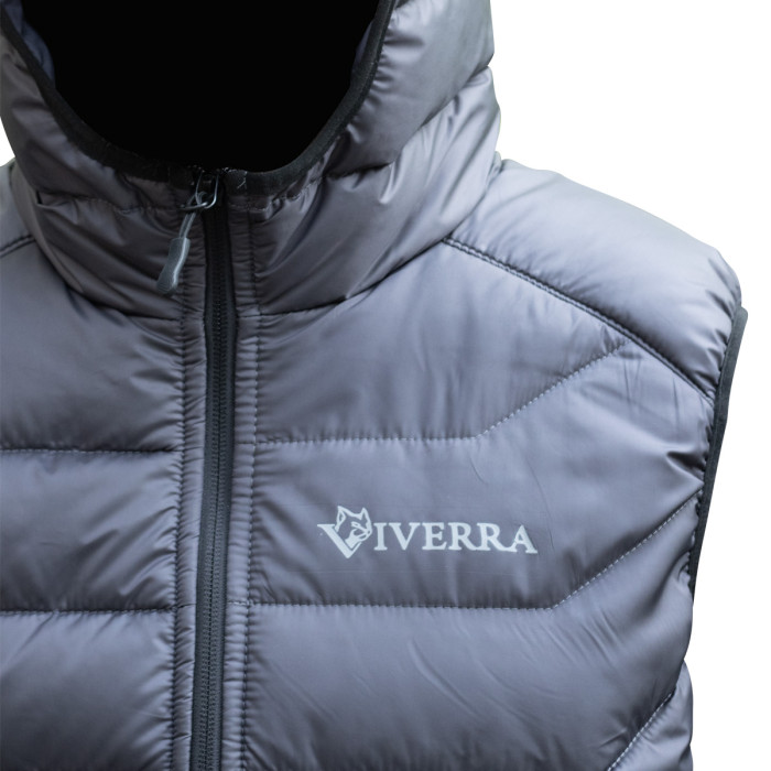 Жилет з капюшоном Viverra Warm Cloud Vest Grey L (РБ-2270317)