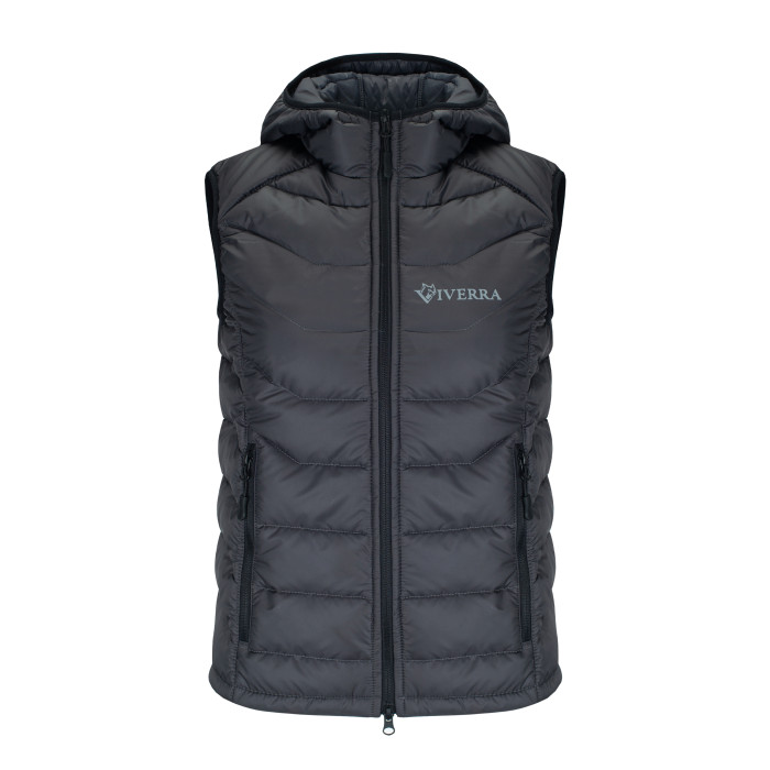Жилет жіночий з капюшоном Viverra Warm Cloud Vest Grey L (РБ-2270323)