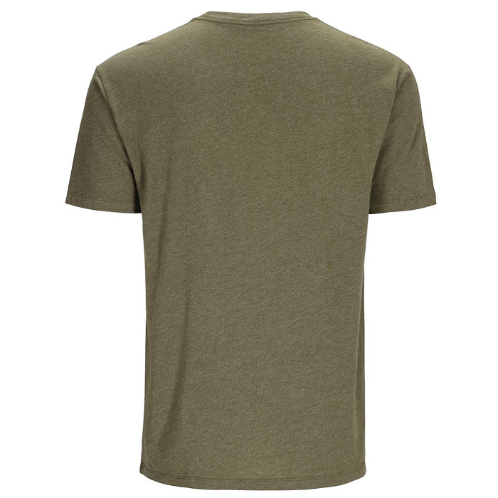 Футболка Simms Logo T-shirt RC Dark Clover/Military Heather L (12803-1097-40)