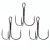 Трійник Fladen Maxximus black nickel treble hooks #2/0 3pcs (14-37200), 45.00 грн.