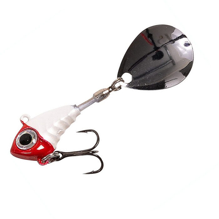 Тейл-спиннер Fladen Conrad Vibra Tail 7g #Hot Red/Silver (16-0807-17)