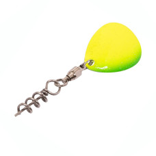 Пелюстка Fladen Spinnerblade Screw System 20mm #Chartreuse (16-8520-05)