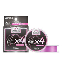 Шнур Varivas Super Trout Area PE X4 Pink 75m 2.47kg 0.071mm #0.175 (VA 16076)