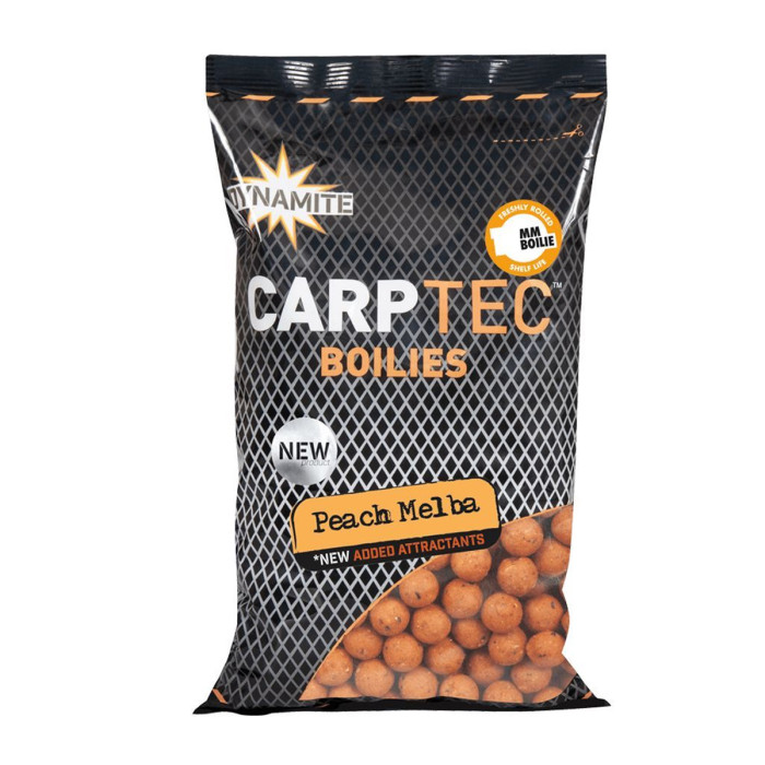 Бойлы Dynamite Baits Carp-Tec Peach Melba 15mm 900g (DY1762)