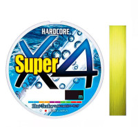 Шнур Duel Hardcore Super X4 150m Hi-Vis Yellow 8.0kg 0.17mm #1.0 (H4487-Y)