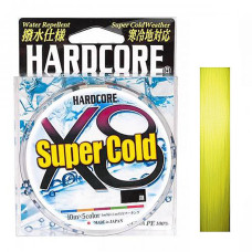Шнур Duel Hardcore Super Cold X8 150m Hi-Vis Yellow 12.0kg 0.19mm #1.2 (H4476-Y)