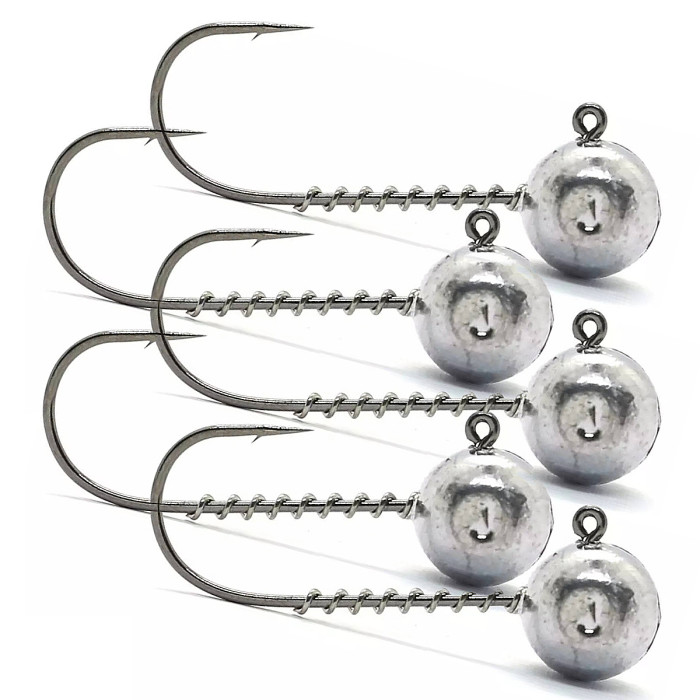 Джигголовка Jigger Fudo AB Jig 002 1g 5pcs (JHH-FU002-1)