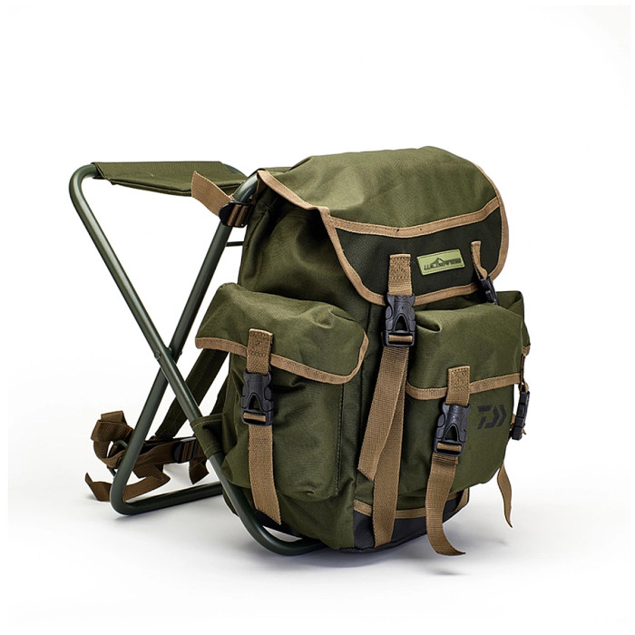Стул-рюкзак Daiwa DWGRSS Wilderness Rucksack Stool Carry Bag Luggage (DWGRSS)
