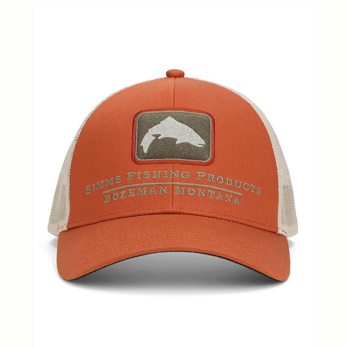 Кепка Simms Double Haul Icon Trucker Simms Orange (14032-800-00)
