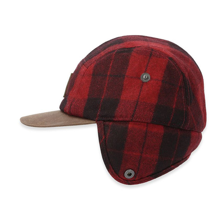 Шапка Simms Coldweather Cap Red Buffalo Plaid L/XL (13817-615-4050)