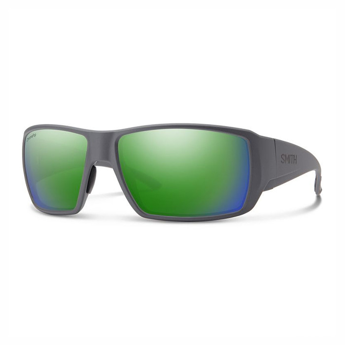 Окуляри сонцезахисні Smith Optics Guide`s Choice XL Matte Cement Polar Green Mirror (204448RIW63UI)