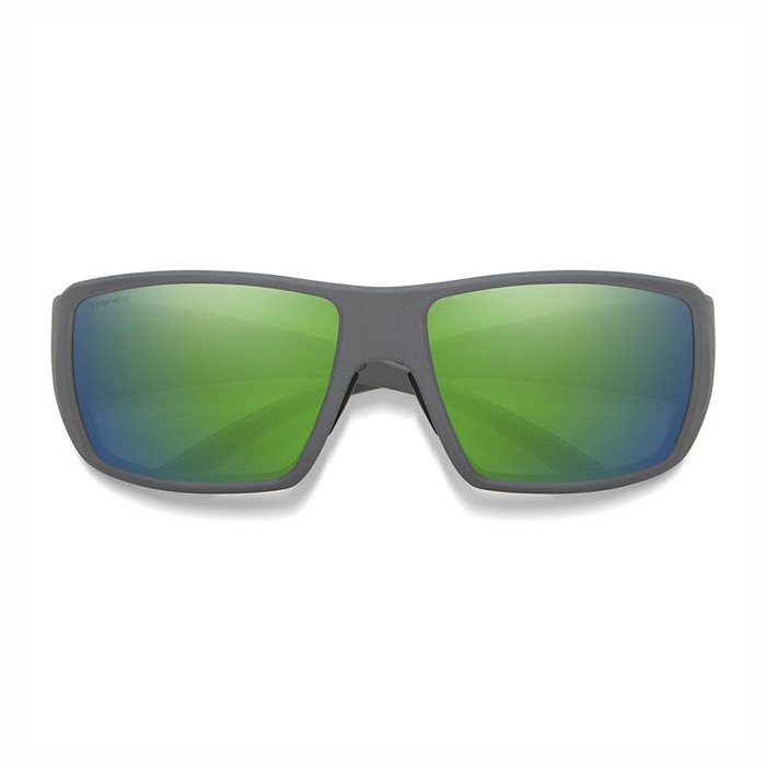 Окуляри сонцезахисні Smith Optics Guide`s Choice XL Matte Cement Polar Green Mirror (204448RIW63UI)