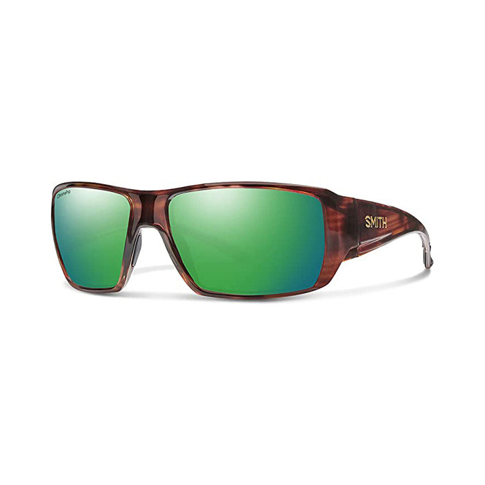 Очки солнцезащитные Smith Optics Guide`s Choice XL Tortoise Polar Green Mirror (20444808663UI)