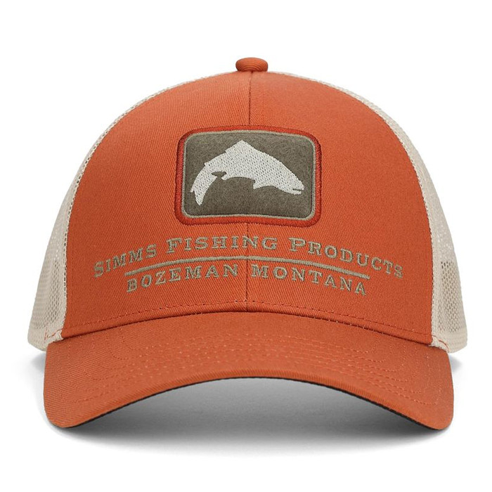 Кепка Simms Double Haul Icon Trucker Simms Orange (14032-800-00)