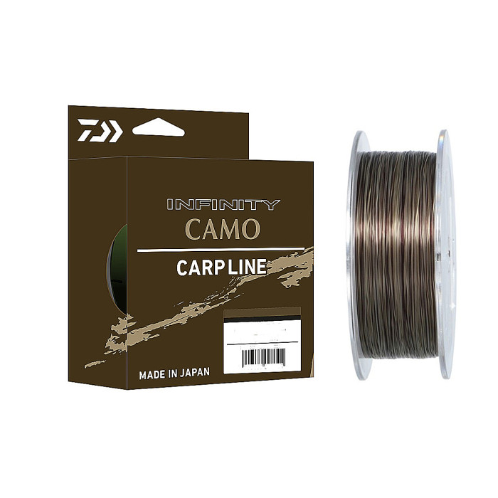 Жилка Daiwa Infinity Camo 1200m Brown Camo 6.9kg 0.30mm (12768-130)