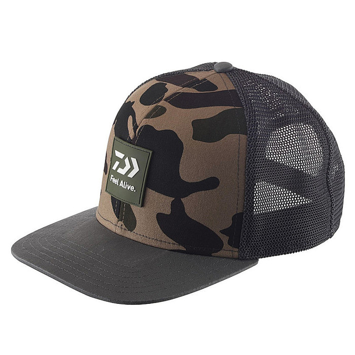 Кепка Daiwa D-Vec Wild-Camo/Grey (18205-101)