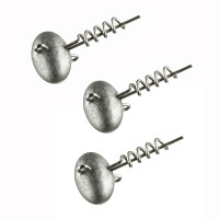 Вантаж штопор Prorex Football Screw-in Jig Head Lead Free 10g 3pcs (15417-010)