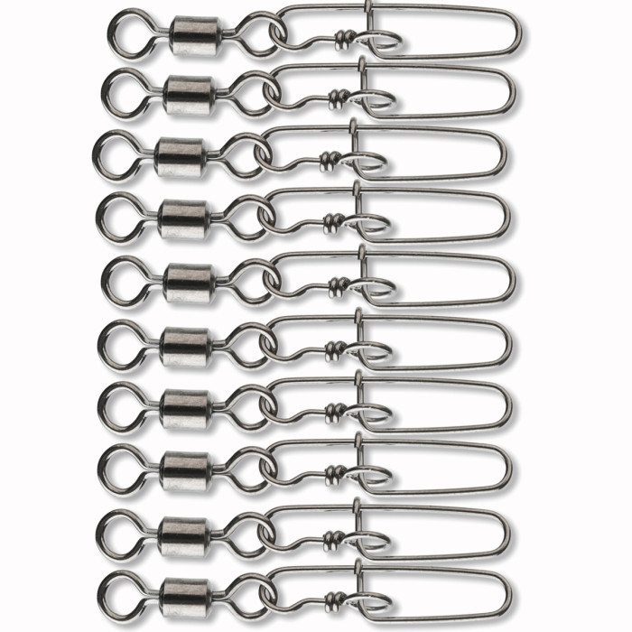 Вертлюжок з застібкою Daiwa Super Safe Lure Swivel Type II №1/0 55kg 8pcs (14905-301)