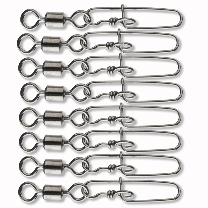 Вертлюжок з застібкою Daiwa Super Safe Lure Swivel Type II №1/0 55kg 8pcs (14905-301)