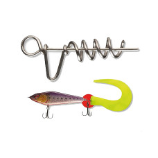Штопор Daiwa Prorex Soft Tail Connectors L 5mm 4cm 10pcs (15219-000)