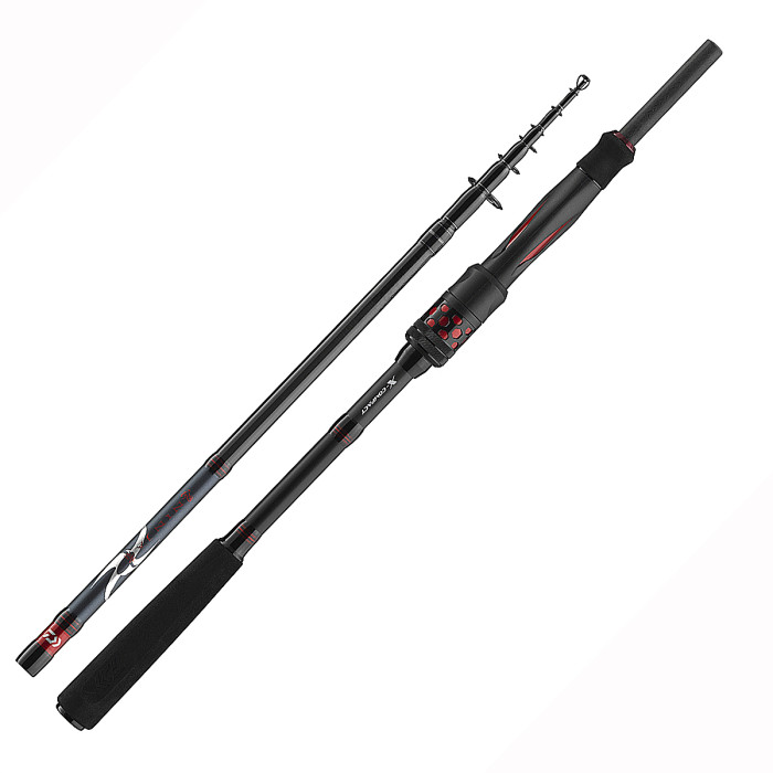 Спиннинг телескоп. Daiwa 24 Ninja X-Compact Spin 2.45m 15-50g (11208-240)