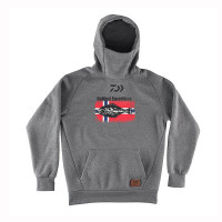 Худі Daiwa D-Vec Hoodie Halibut Expedition Grey XXL (18207-340)