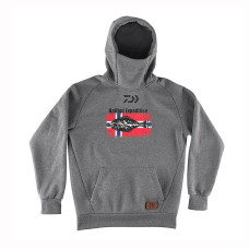 Худі Daiwa D-Vec Hoodie Halibut Expedition Grey XXL (18207-340)