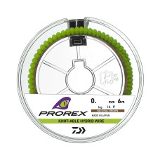 Повідковий матеріал Daiwa Prorex Hybrid Knotable Wire Brown 6m 2.9kg 0.226mm (17930-029)