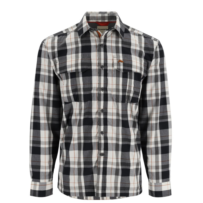 Сорочка Simms ColdWeather Shirt Gunmetal Logan Plaid XL (10777-1271-50)