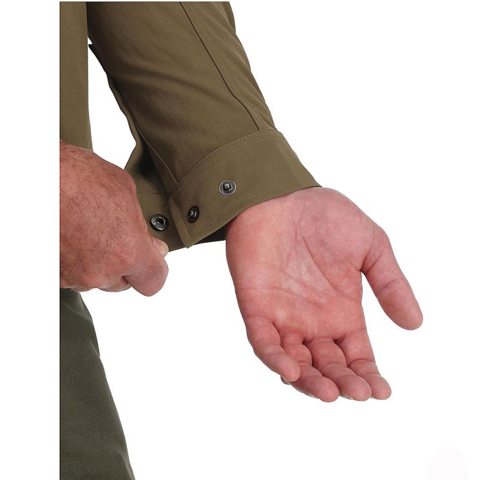 Рубашка Simms Lodge Work Shirt Driftwood L (14109-1211-40)