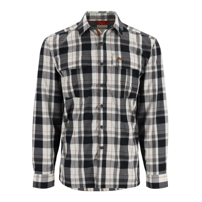 Сорочка Simms ColdWeather Shirt Gunmetal Logan Plaid XL (10777-1271-50)