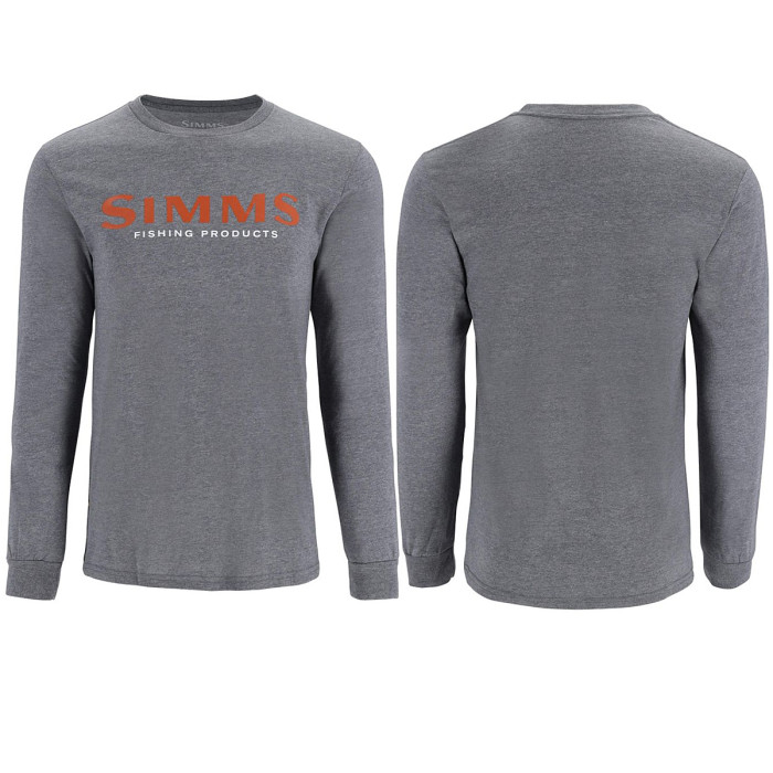 Реглан Simms Logo Shirt LS Athletic Heather S (13626-1099-20)