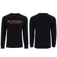 Реглан Simms Logo Shirt LS Jet Black M (13626-1292-30)