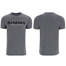 Футболка Simms Logo T-Shirt Athletic Heather XL (12803-1099-50)