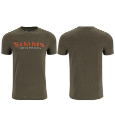Футболка Simms Logo T-Shirt Loden Heather M (12803-1274-30)