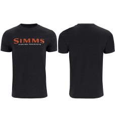 Футболка Simms Logo T-Shirt Dark Gunmetal Heather XL (12803-1293-50)