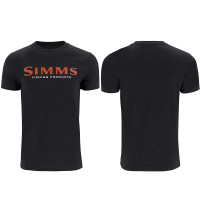 Футболка Simms Logo T-Shirt Dark Gunmetal Heather XXL (12803-1293-60)