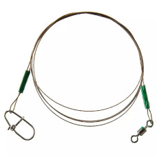 Повідець сталевий Cormoran 1x19 Wire leader 30cm 6kg 2pcs (75-34060)